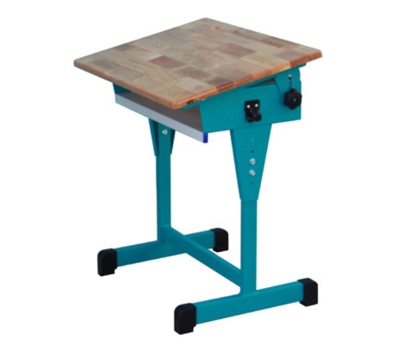 Bàn HS 1 chổ điều chỉnh độc cao-GG (60x45)cm