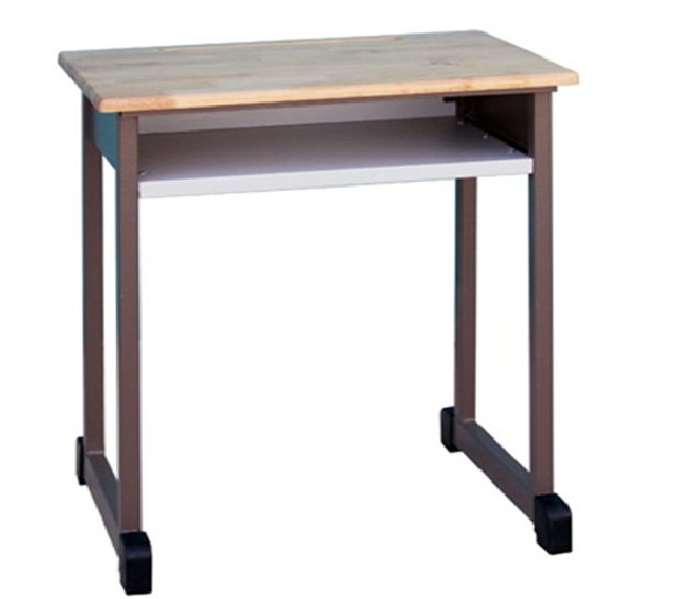 Bàn HS 1 chỗ -GG, chân sắt (0,6x0,45x0,75)cm