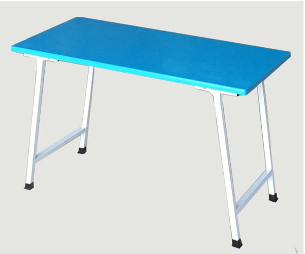 Bàn mẫu giáo - chân sắt, gỗ ghép