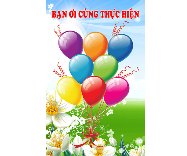Bạn ơi cùng thực hiện