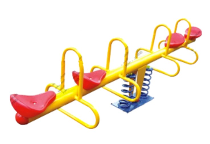Bập bênh 4 chỗ tay cầm