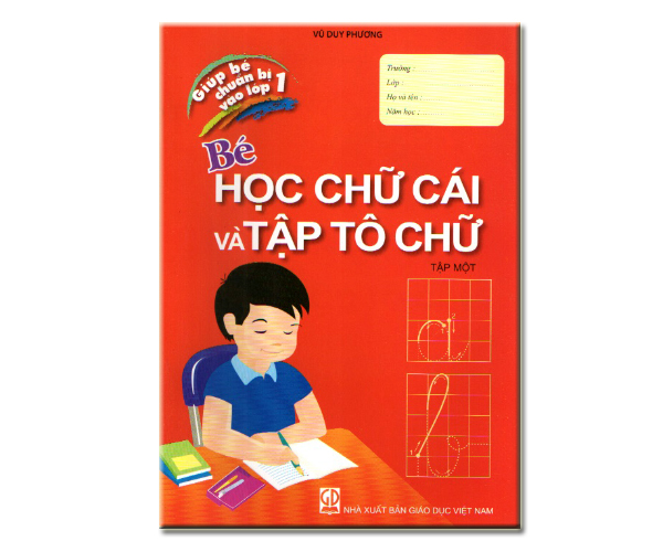 Bé học chữ cái và tập tô chữ T1