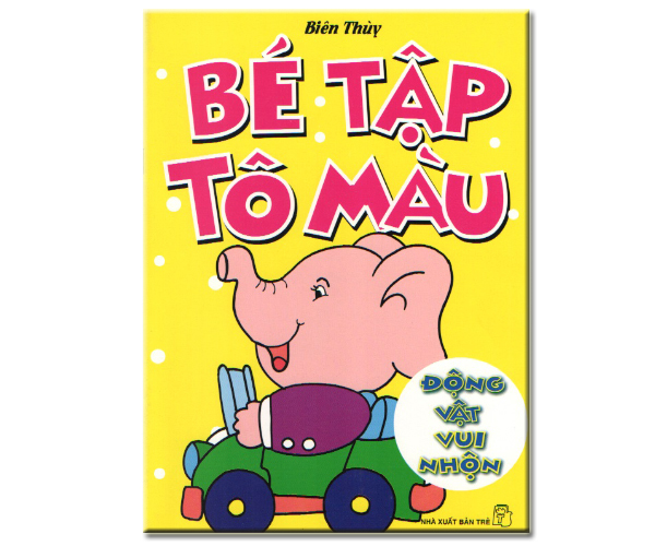 Bé tập tô màu - Động vật vui nhộn