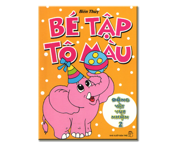 Bé tập tô màu - Động vật vui nhộn 2