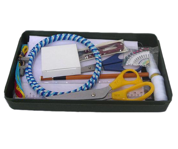 Bộ dụng cụ cắt, thêu, khâu, may