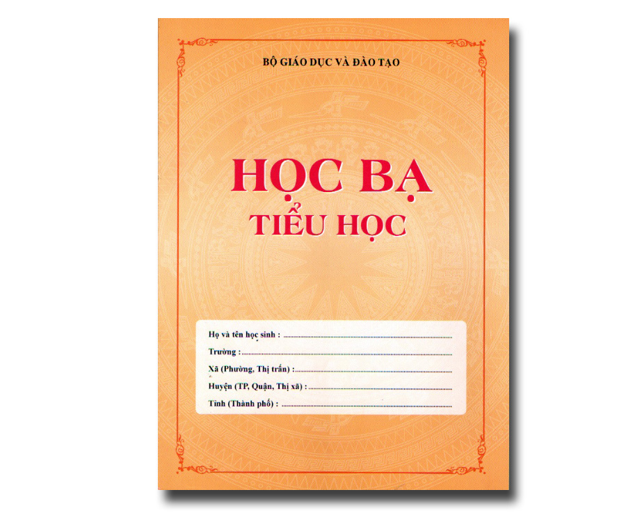 Học bạ tiểu học - Thông tư số 22/2014/TT-BGĐT