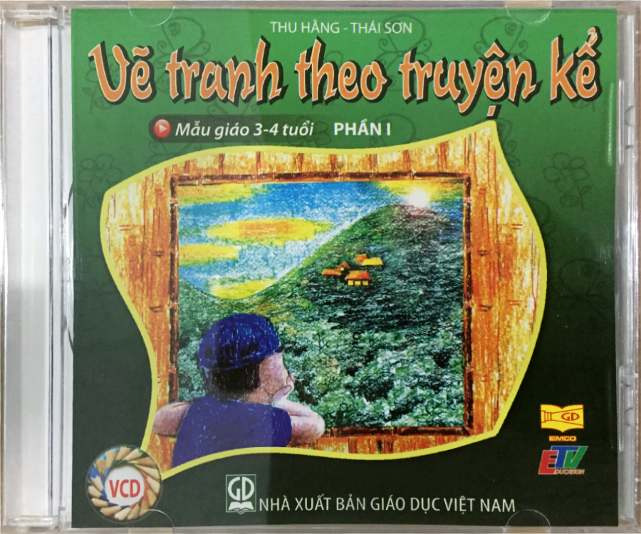 Đĩa Audio CD - Vẽ Tranh Theo Truyện Kể - Mẫu Giáo 3-4 tuổi (Phần 1)