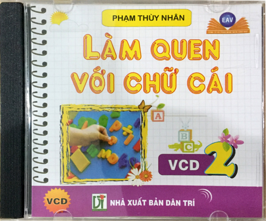 Đĩa Audio CD - Làm quen với chữ cái - VCD2