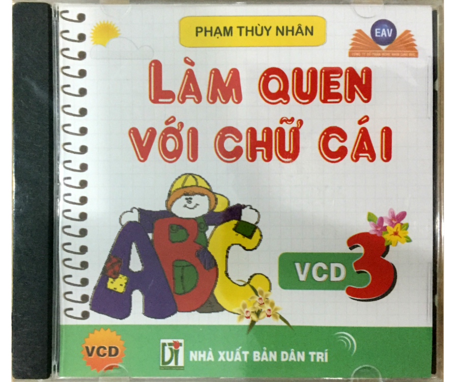 Đĩa Audio CD - Làm Quen Với Chữ Cái - VCD 3