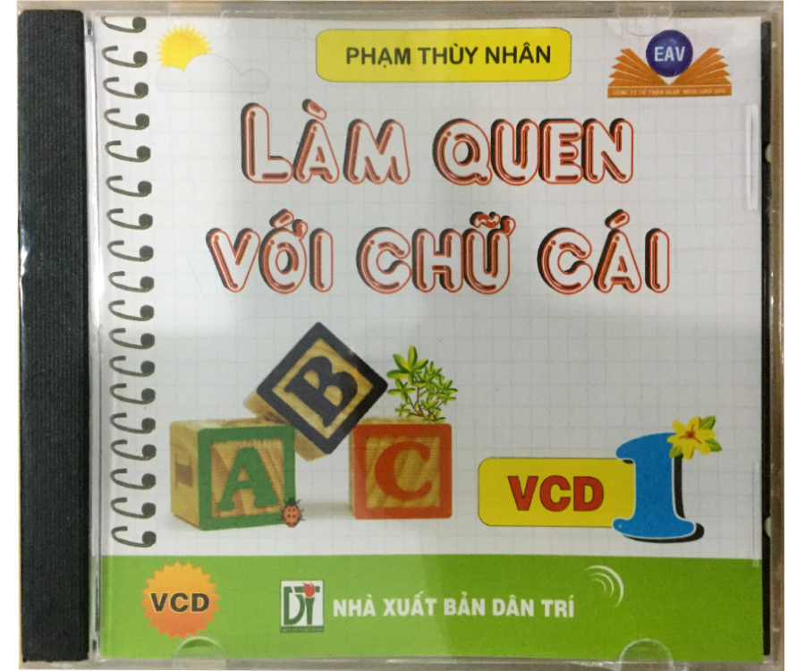 Đĩa Audio CD - Làm quen với chữ cái - VCD1