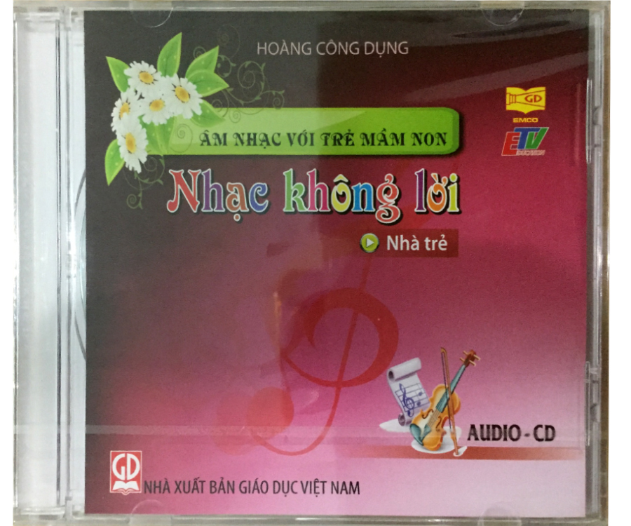 Đĩa Audio CD Nhạc không lời - Nhà trẻ