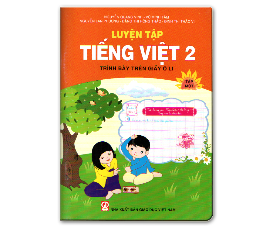 Luyện tập Tiếng Việt 2/1 - trình bày trên giấy ô li