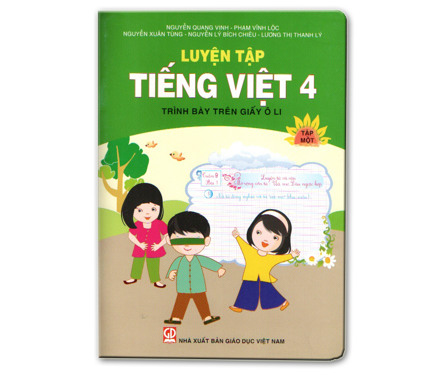 Luyện tập Tiếng Việt 4/1 - trình bày trên giấy ô li