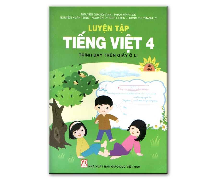 Luyện tập Tiếng Việt 4/2 - trình bày trên giấy ô li