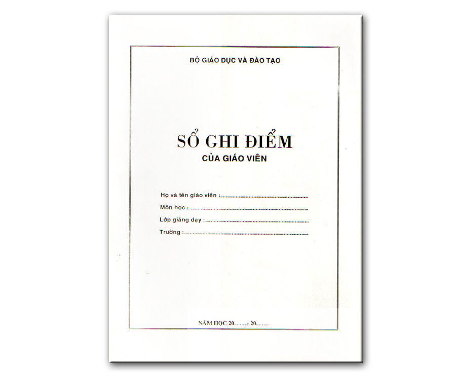 Sổ ghi điểm của Giáo Viên