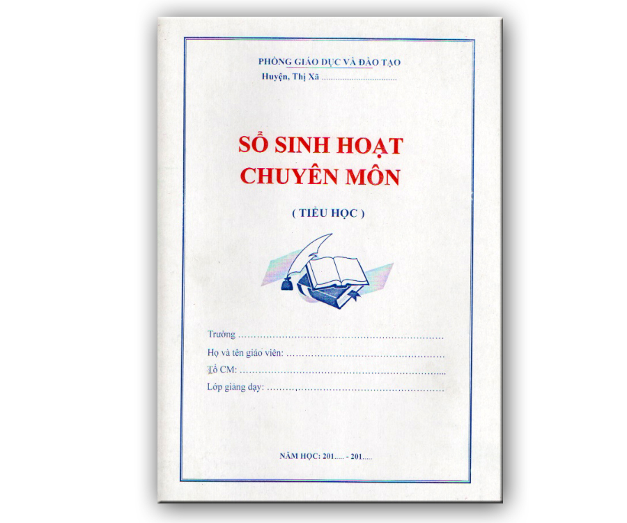 Sổ sinh hoạt chuyên môn (Tiểu học)