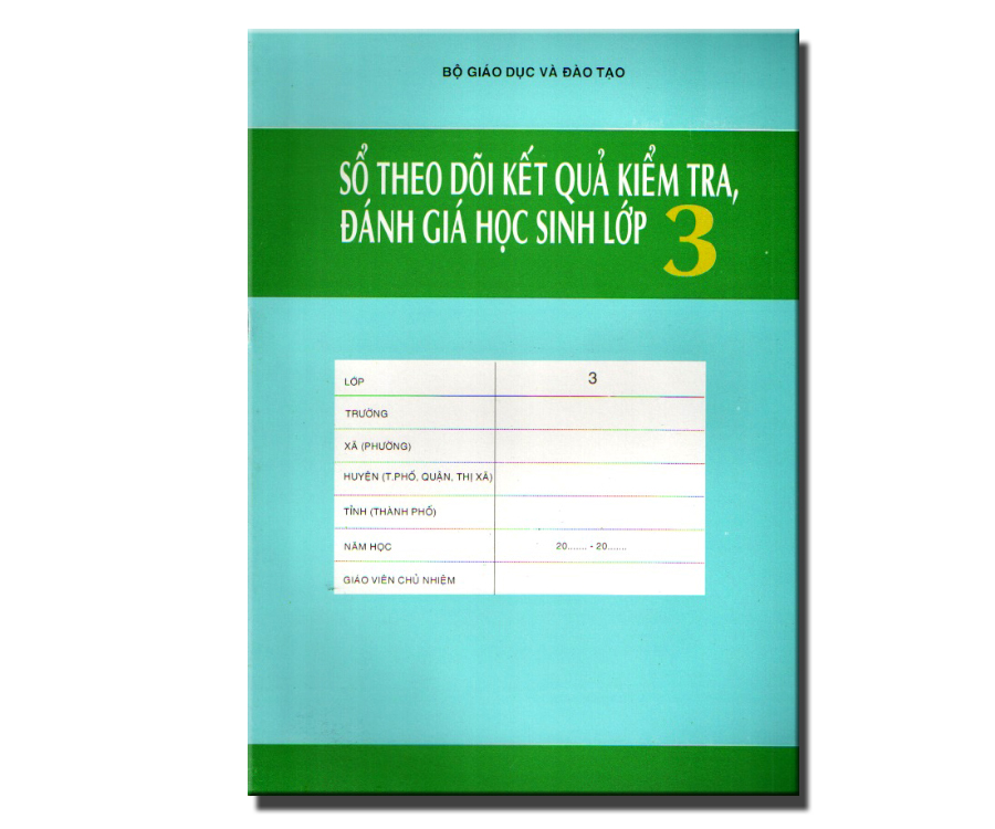Sổ theo dõi kết quả kiểm tra, đánh giá học sinh lớp 3