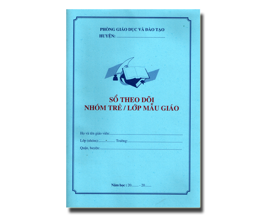 Sổ theo dõi nhóm trẻ / lớp mẫu giáo