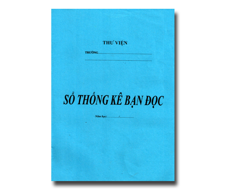 Sổ thống kê bạn đọc