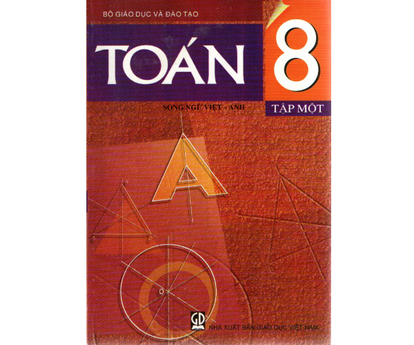 Toán 8/1 (Song ngữ Việt - Anh)
