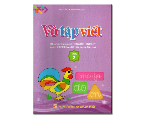 Vở tập viết - Tập 2